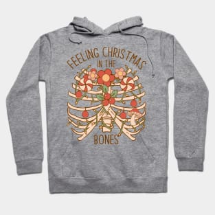 Skeletal Splendor: Feeling Christmas in the Bones Hoodie